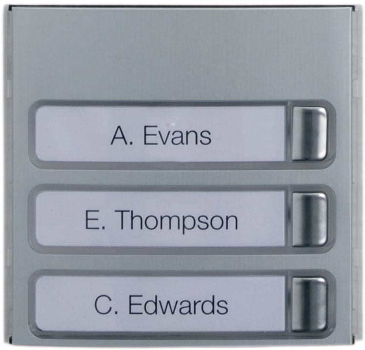 BPT - Frontale con 3 pulsanti MTMF3P.