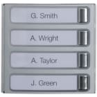 BPT - Frontale con 4 pulsanti MTMF4P.