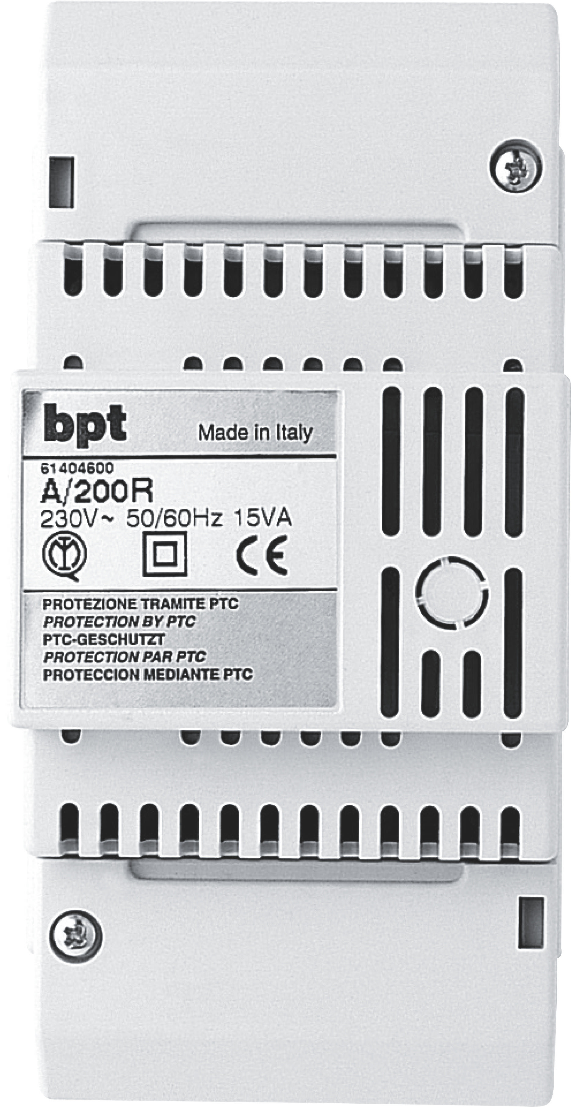 BPT - as/200 alimentatore 230v. 61404100