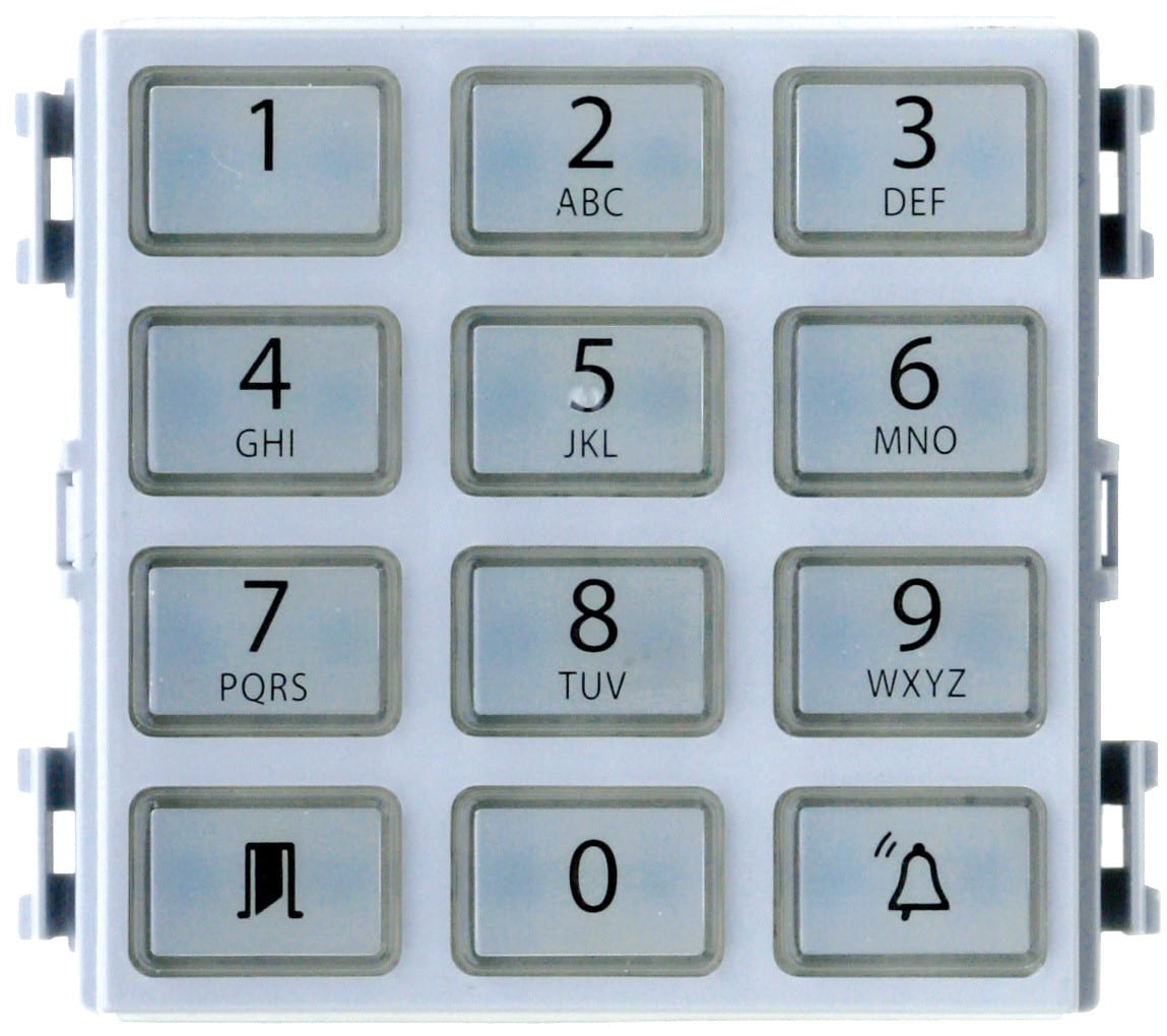 BPT - DNA tastiera controllo varchi ME.