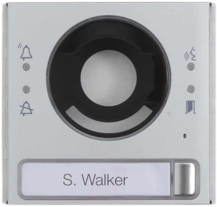 BPT - Frontale video pulsante singolo MTMFV1P - singolo pulsante per video. 62030040