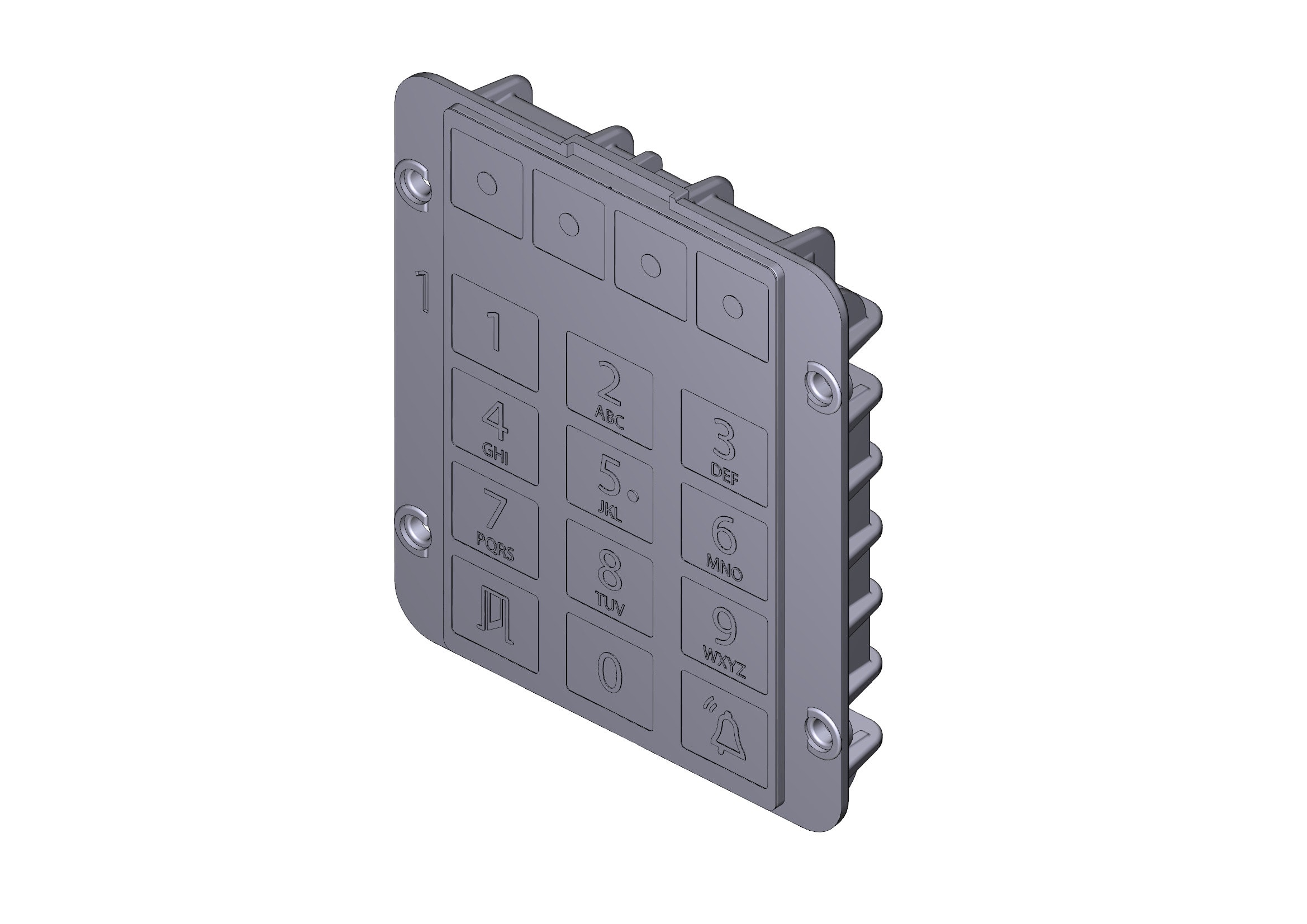 CAME - Tastiera per esterno Digitha Elu. 68100940