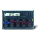BPT - Cronotermostato digitale a cursori giornaliero, a parete, colore grigio antracite, alimentazione a batterie 3x1,5V (AA) TH/124.01 GR-TERMOPROGRAMMAT.