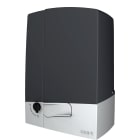CAME - Automazione 24V con scheda e display, radio, movimento e ostacoli per cancelli scorrevoli fino a 400 kg e 14 m. Cover grigio RAL7024, vel. 22 m/min.