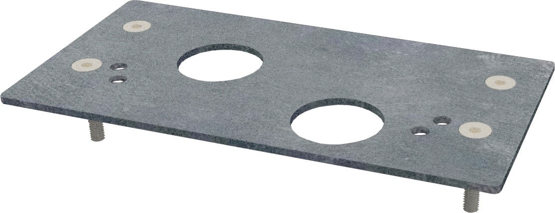 CAME - Piastra adattamento per automazioni serie BK BKV STAFFA GRUPPO. 801XC-0130