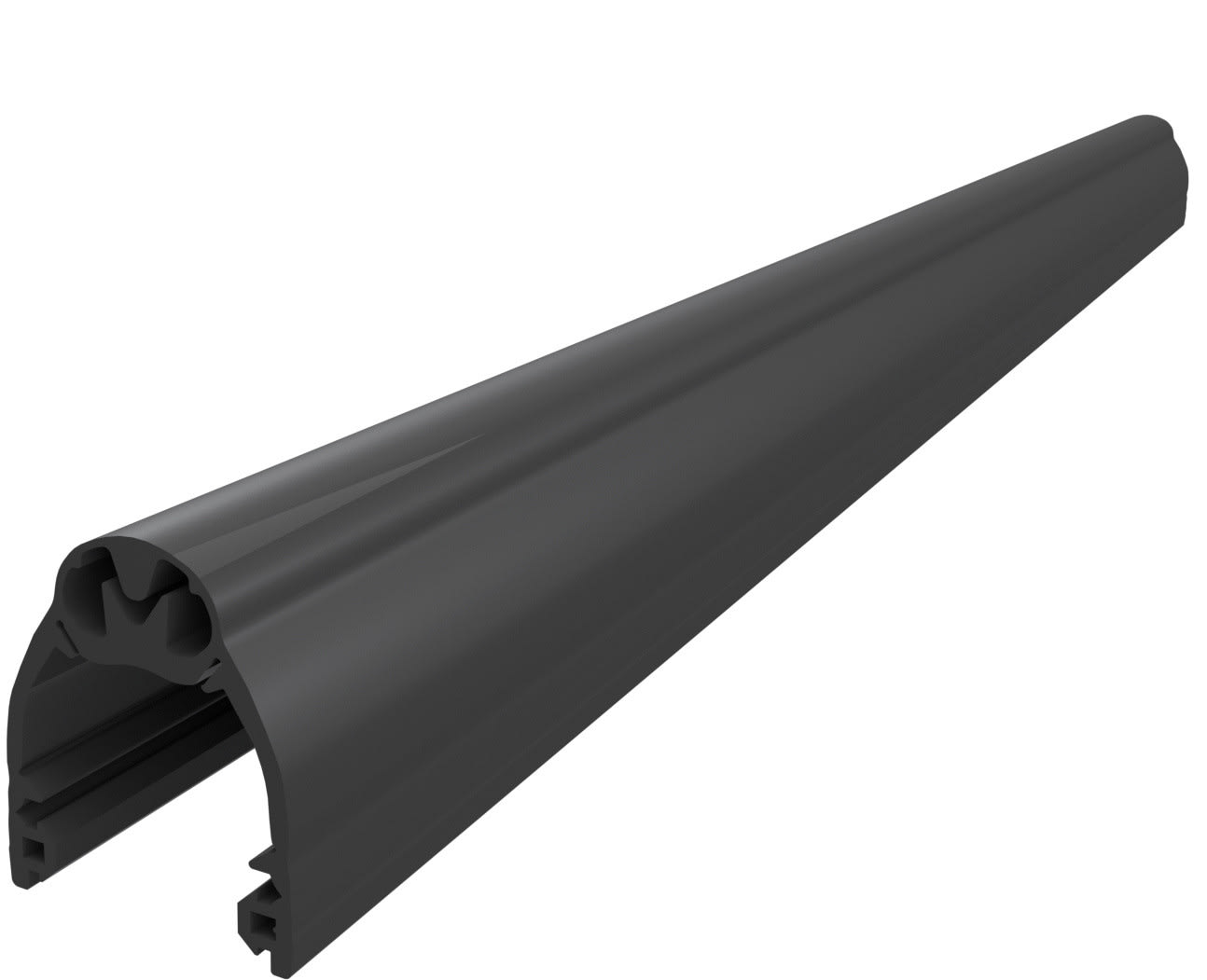 CAME - Profilo in gomma 44x49, lunghezza 25m.