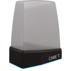 CAME - Lampeggiatore di segnalazione a led RGB con cupola bianca, tecnologia BUS CXN e gateway integrato per connessione al cloud tramite Wi-Fi o Bluetooth.