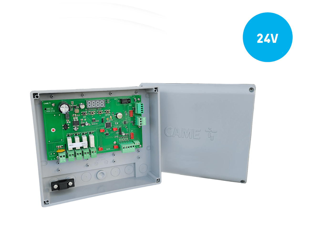 CAME - rbe24 plus modulo 24v e accessori comando.