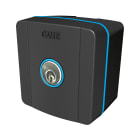 CAME - Selettore chiave esterno BUS CXN retroilluminato blu, cilindro serratura, colore grigio RAL7024 SELC1BDG CHIAVE CILINDRO EXT BUS. 806SL-0030