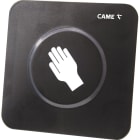 CAME - Sensore a sfioramento da incasso SELS2SDG 12-24 V AC-DC con retroilluminazione regolabile.