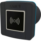 CAME - Selettore transponder BUS da incasso per tessere MIFARE con retroilluminazione blu, colore grigio RAL7024.