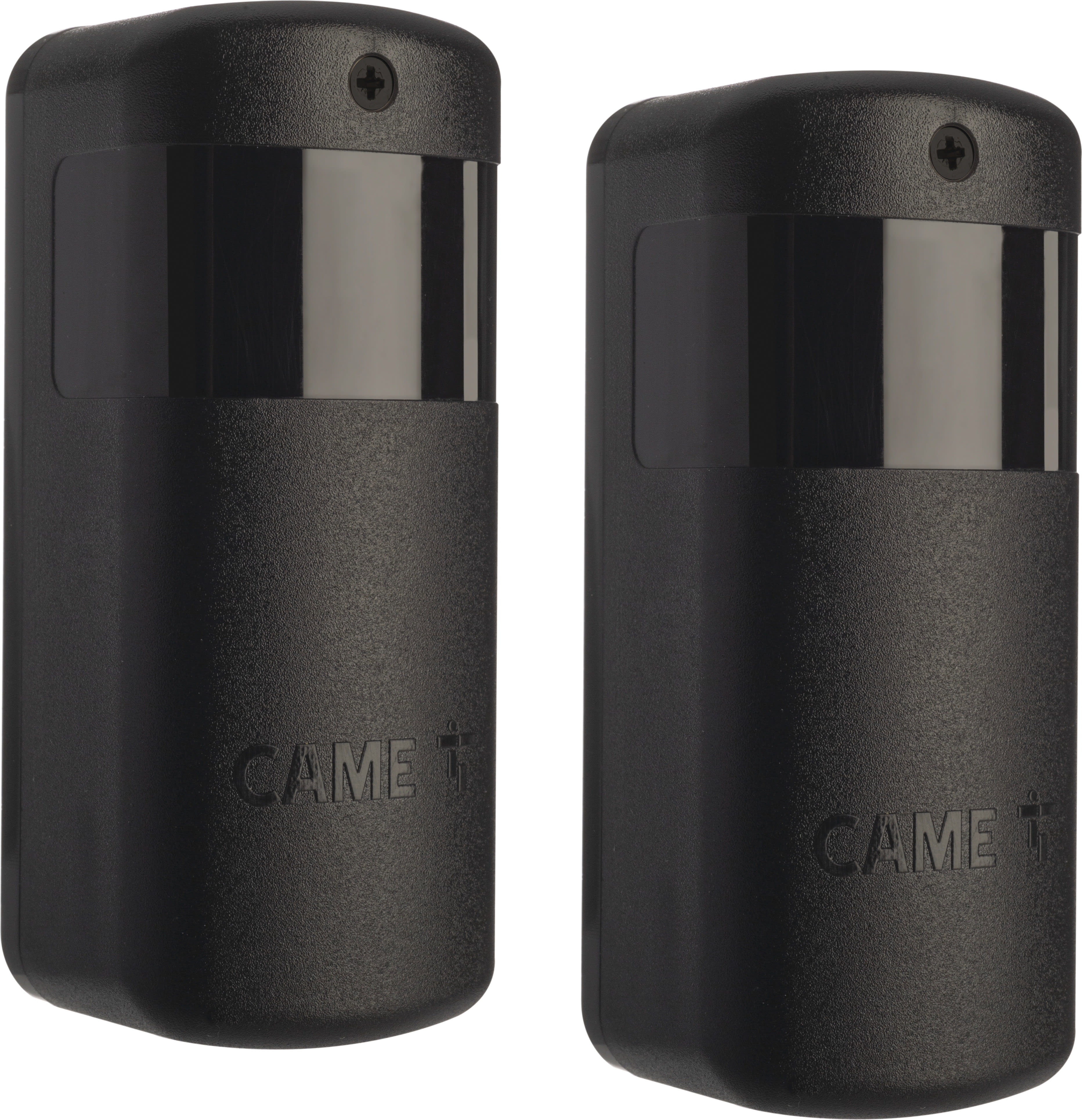 CAME - Fotocellule a raggio infrarosso sincronizzato orientabili da esterno con ricevitore a 12-24 V AC-DC e trasmettitore a batterie, portata 10 m. 806TF-0060