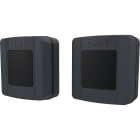 CAME - Coppia di fotocellule a raggio infrarso sincronizzato da esterno 12-24 V AC-DC. Portata 30 m.