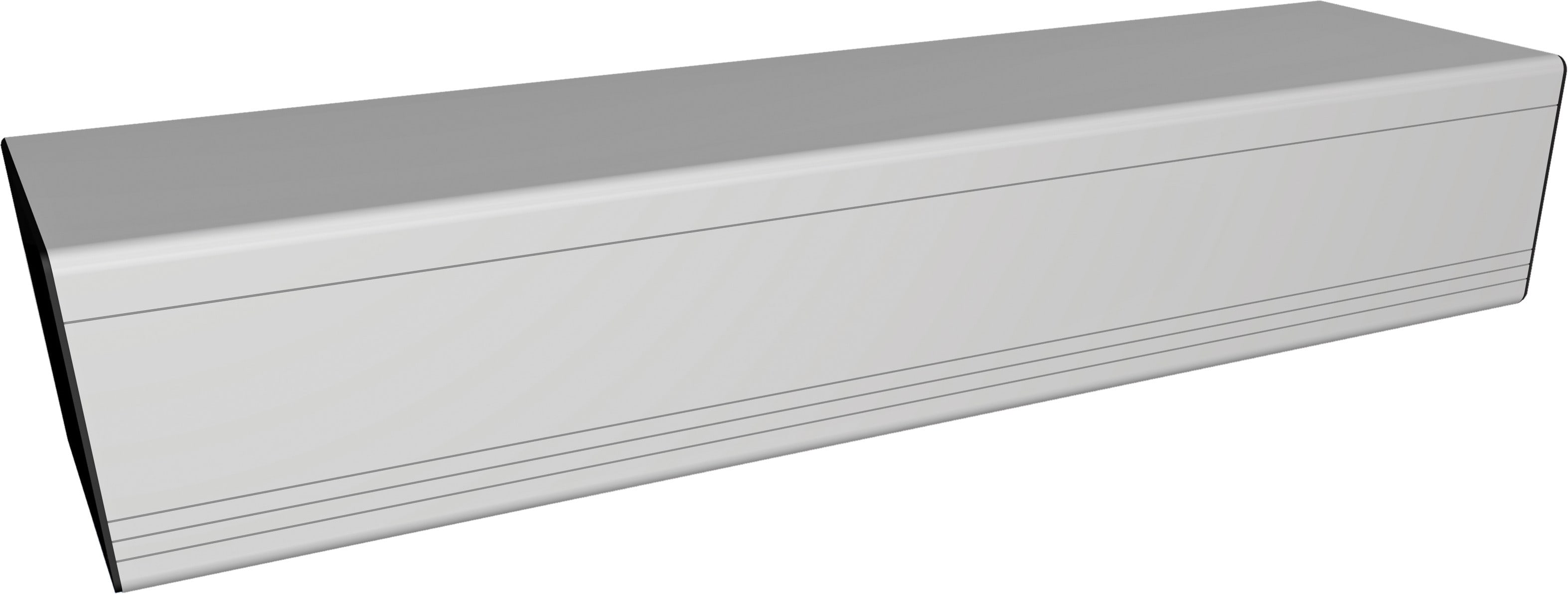 CAME - Automazione per 1 anta battente FLUO-SW2 con apertura/chiusura motorizzata. Profilo standard L = 443 mm. Peso max anta fino a 200 Kg.