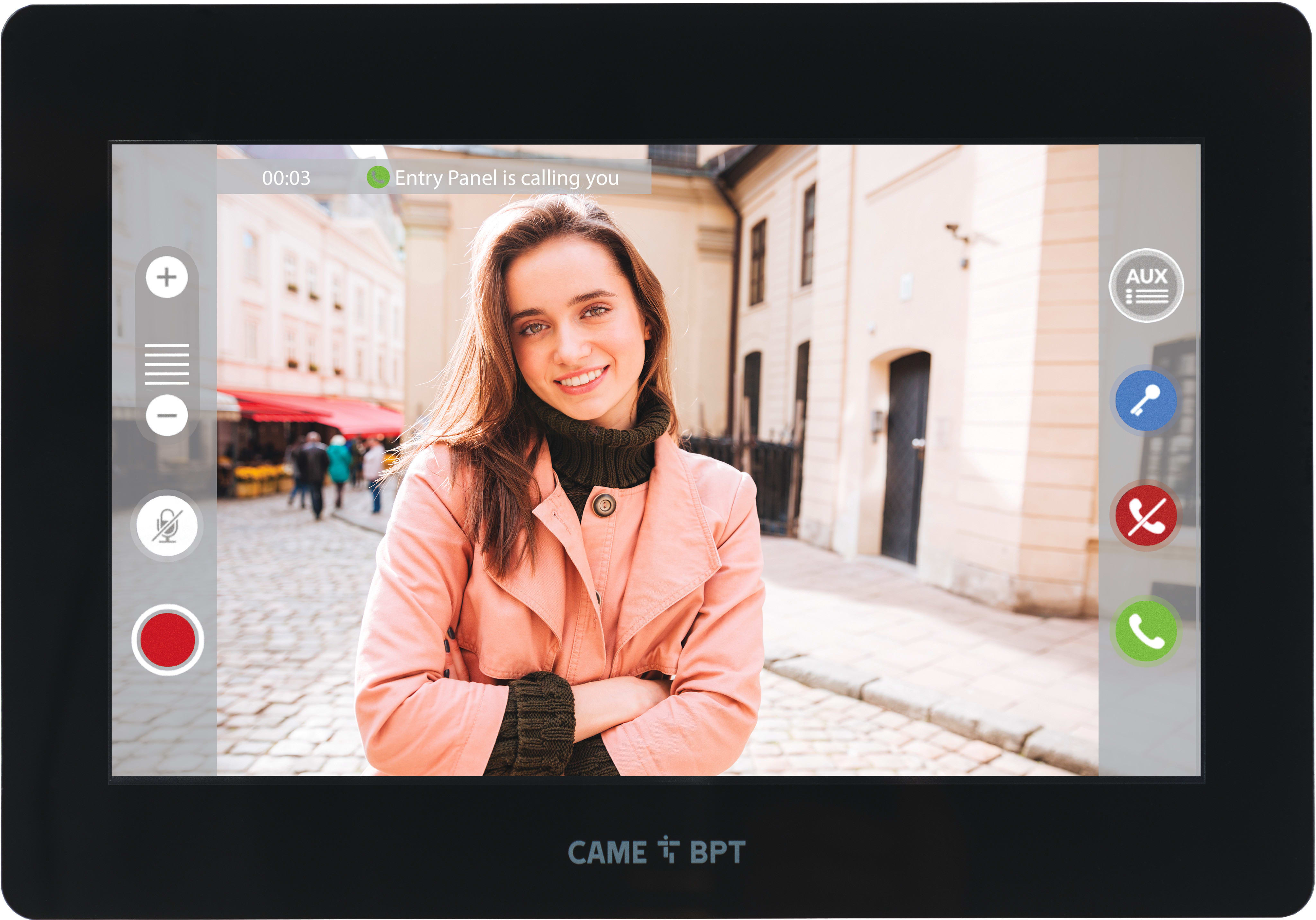 BPT - xts 7 bk wifi-videocitofono vivavoce x2. 840CH-0040