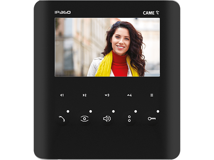 BPT - PLX V IP BK - VIDEOCITOFONO VIVAVOCE X1