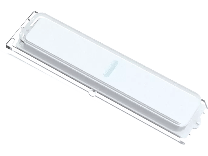 BPT - pulsante doppio basculante con cartellino portanome lhs 1pd 840XA-0050