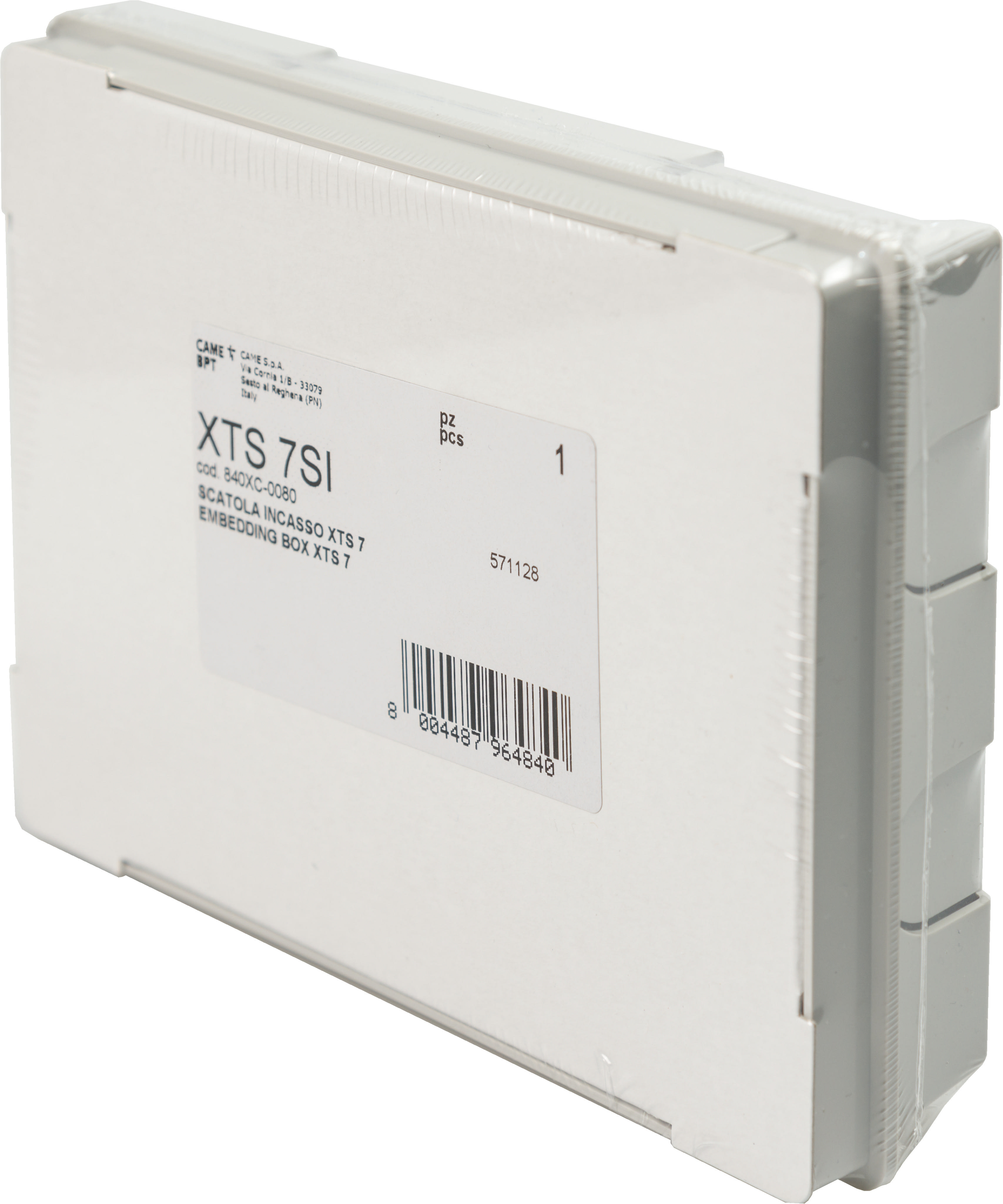 BPT - XTS 7SI scatola incasso XTS 7.