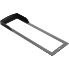 BPT - Parapioggia lamiera acciaio verniciatura doppio strato tetto incasso 4m.