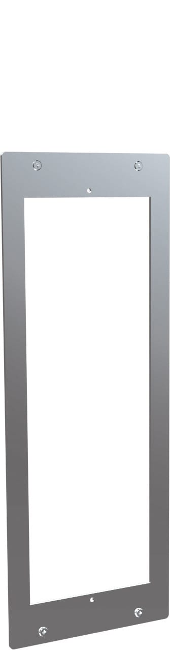 BPT - Kit adattamento scatole incasso TM a 3 moduli MTM con piastra, viti e adattatore MTM3 - TMS3. Completa con telaio e placca MTM 3 moduli. 840XC-0410