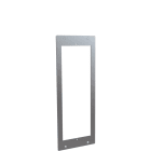 BPT - Kit adattamento scatole incasso TM a 3 moduli MTM con piastra, viti e adattatore MTM3 - TMS3. Completa con telaio e placca MTM 3 moduli.