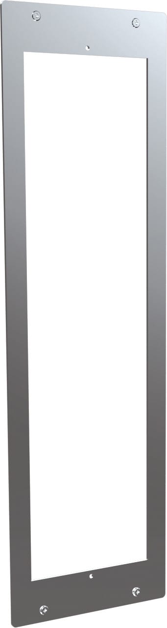 BPT - Kit adattamento scatole incasso TM a 4 moduli MTM con piastra, viti e adattatore MTM4 - TMS4. Completa con telaio e placca MTM 4 moduli.