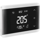 BPT - Cronotermostato Bluetooth TH/700 da incasso, colore bianco, tasti soft touch, alimentazione a batterie 3x1,5 V AA.