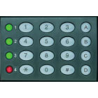 BPT - Pxkin tastiera da incasso nera con design elegante e moderno per un tocco di stile in ogni ambiente.