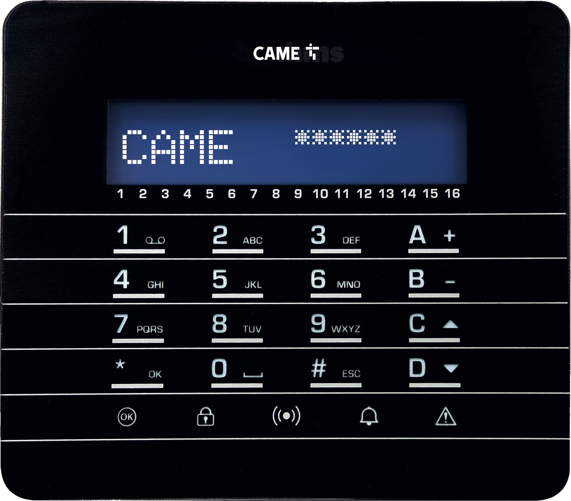 BPT - PXKTN02 tastiera nera filo sistema PXC2.