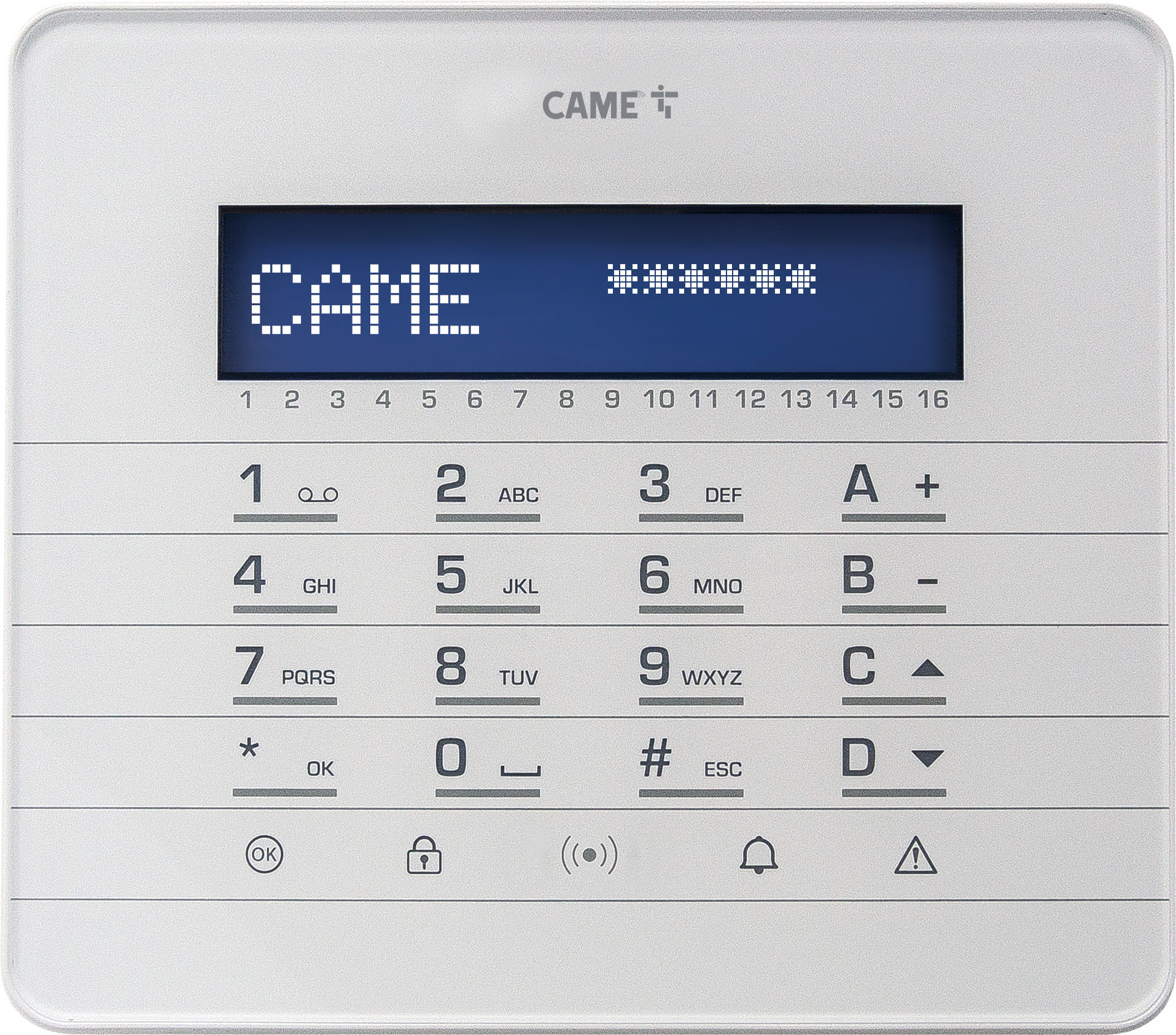 BPT - PXWKTB02 tastiera bianca radio sistema PXC2.