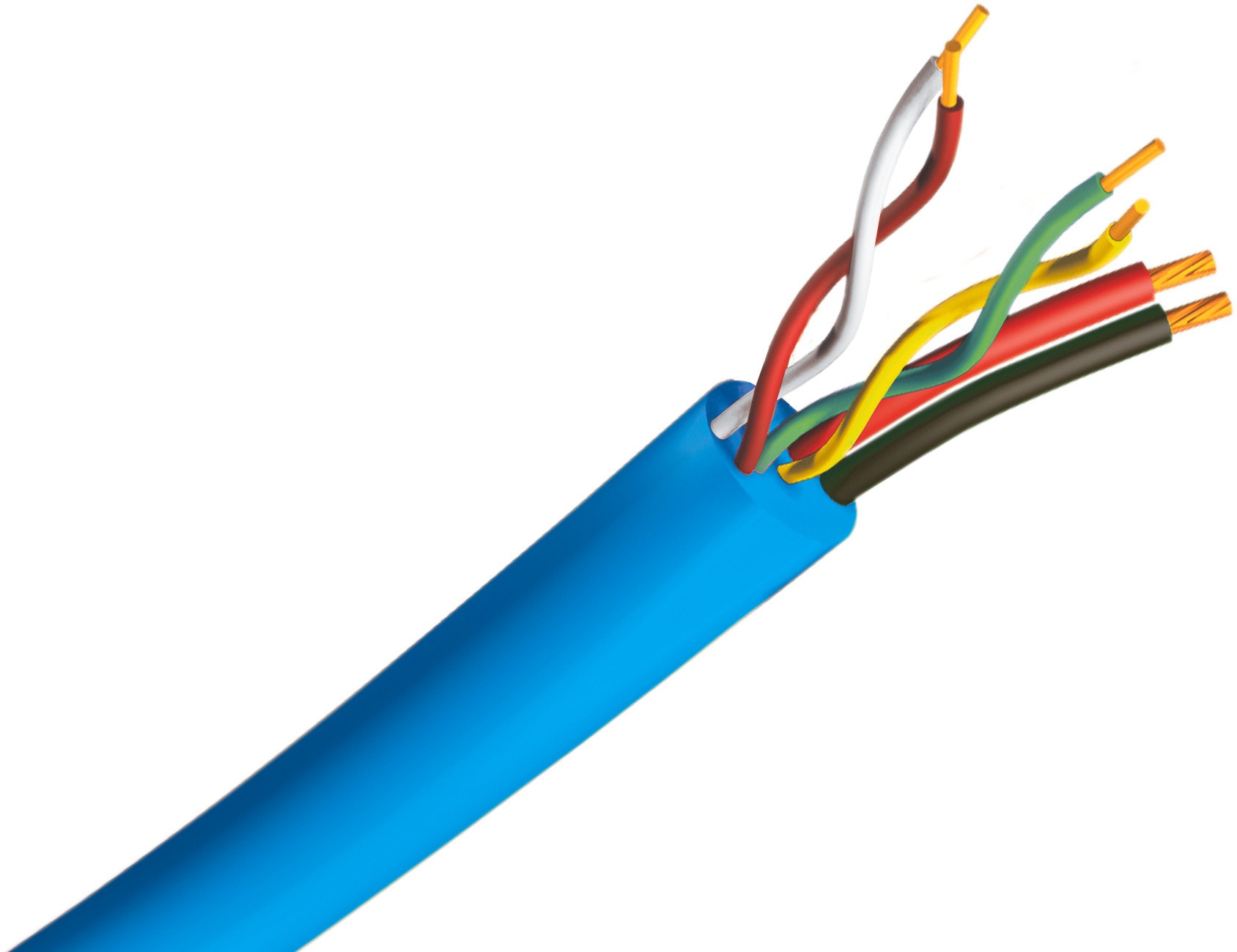 BPT - PXC75 cavo alta resistenza 2x0,75 + 4x0,22 twist. 846RM-0010