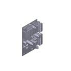 CAME - scheda elettronica ante battenti 230v zf1n