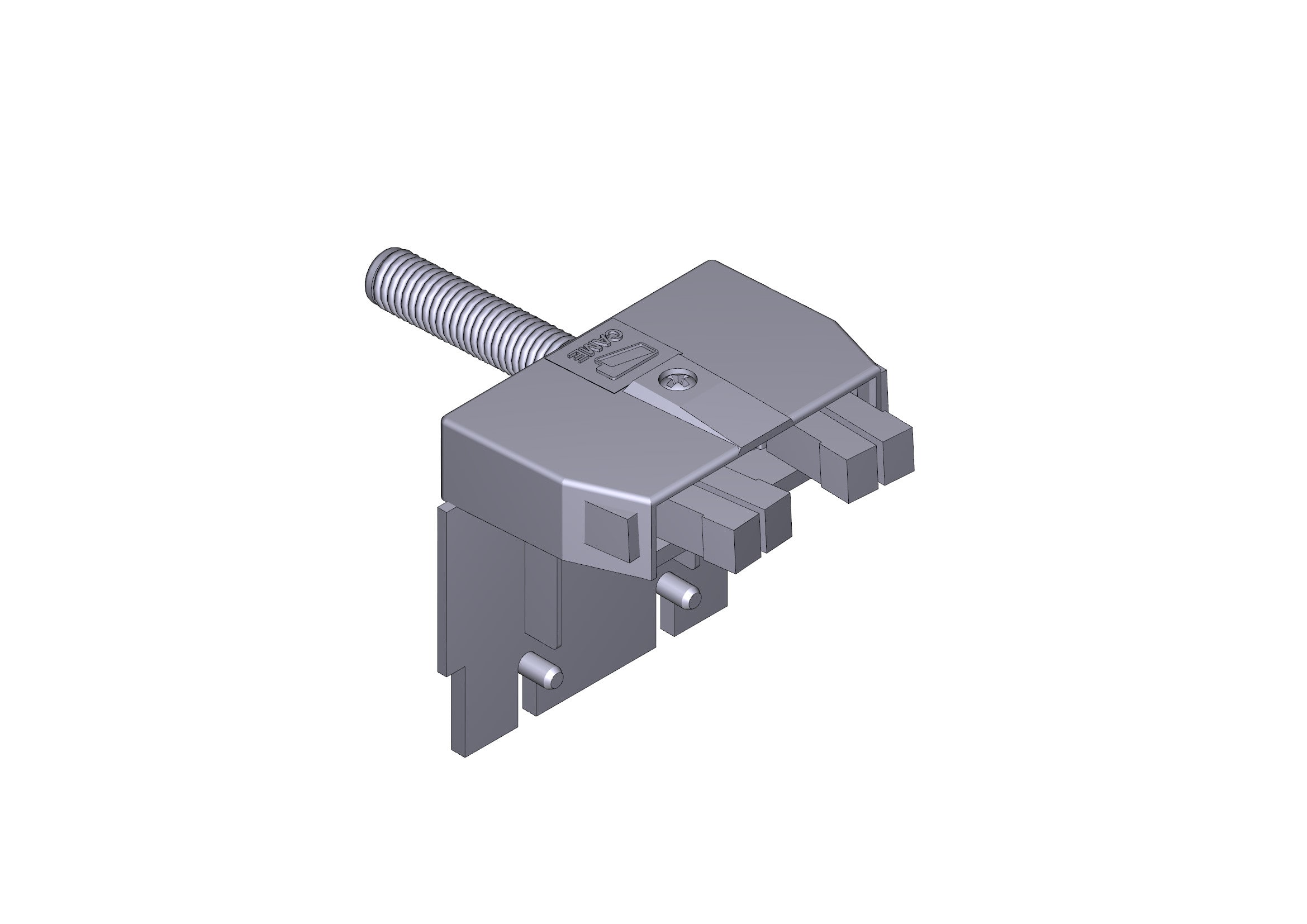 CAME - Gruppo finecorsa dark grey RAL 7024. 88001-0087