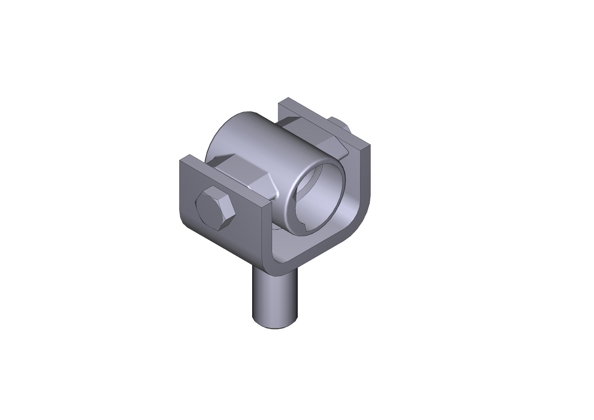 CAME - Boccola madrevite + staffa motoriduttore serie ATI 3.