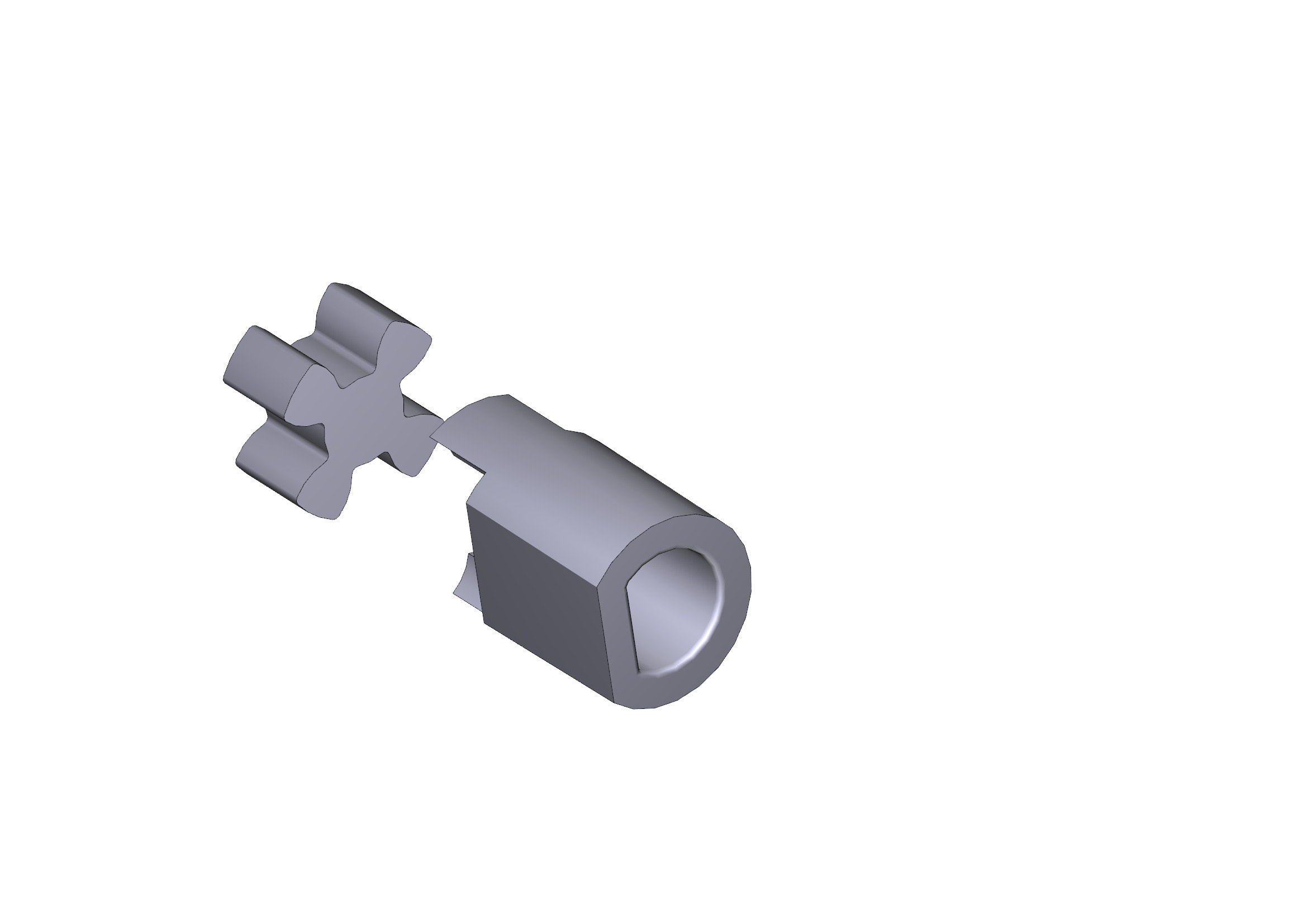 CAME - giunto trasmissione motore amico 3pz. 88001-0154