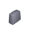 CAME - Coperchio motoriduttore Dark Grey bxv RAL 7024.