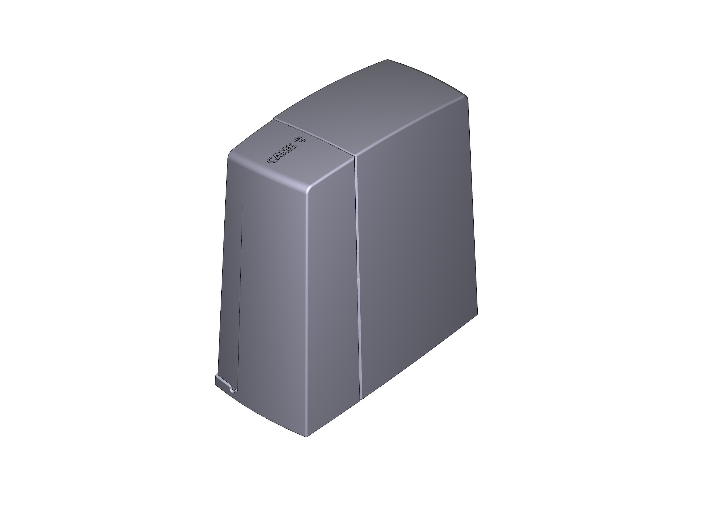 CAME - coperchio motoriduttore bxv alto dark grey ral 7024 88001-0166