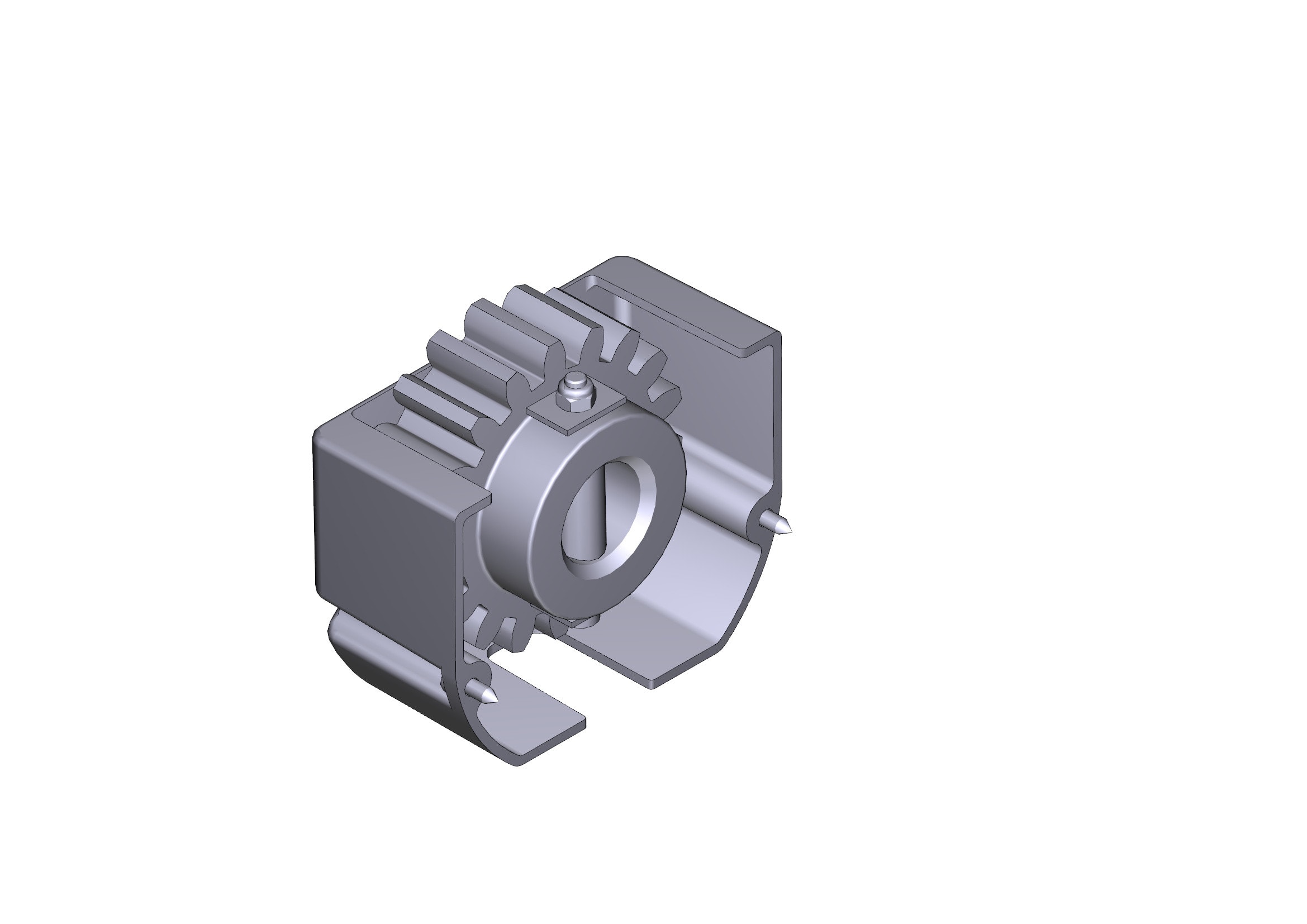 CAME - Gruppo pignone motoriduttore BKV m=4 z=18.