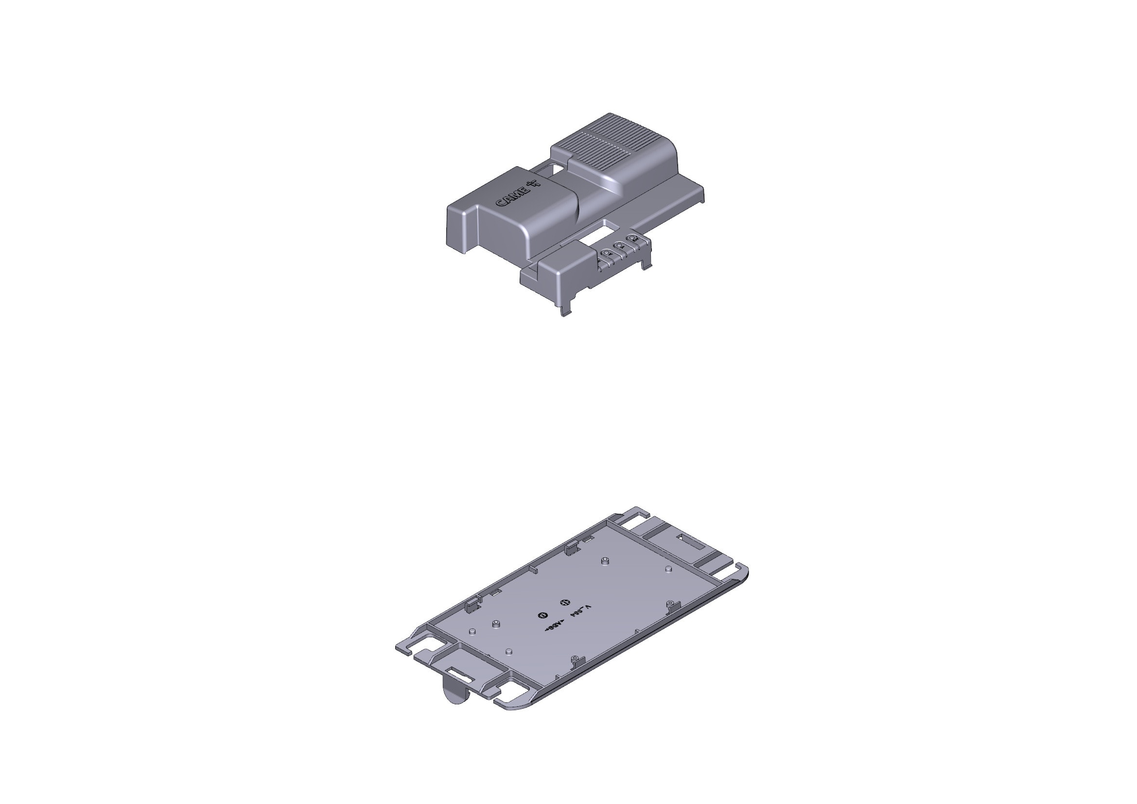 CAME - Cover e fondo centrali BKV.