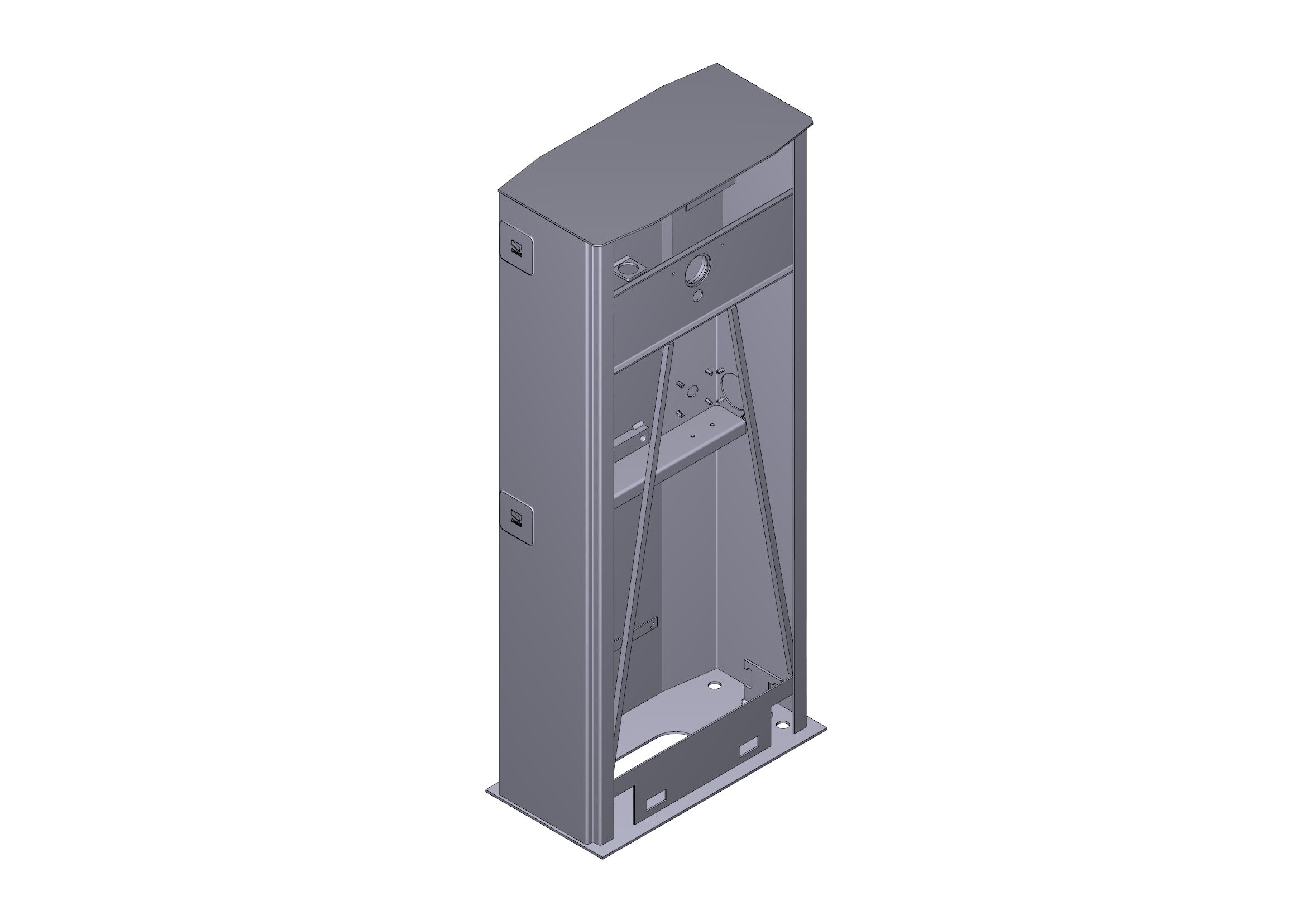 CAME - Armadio barriera G5000: soluzione affidabile per la protezione elettrica.