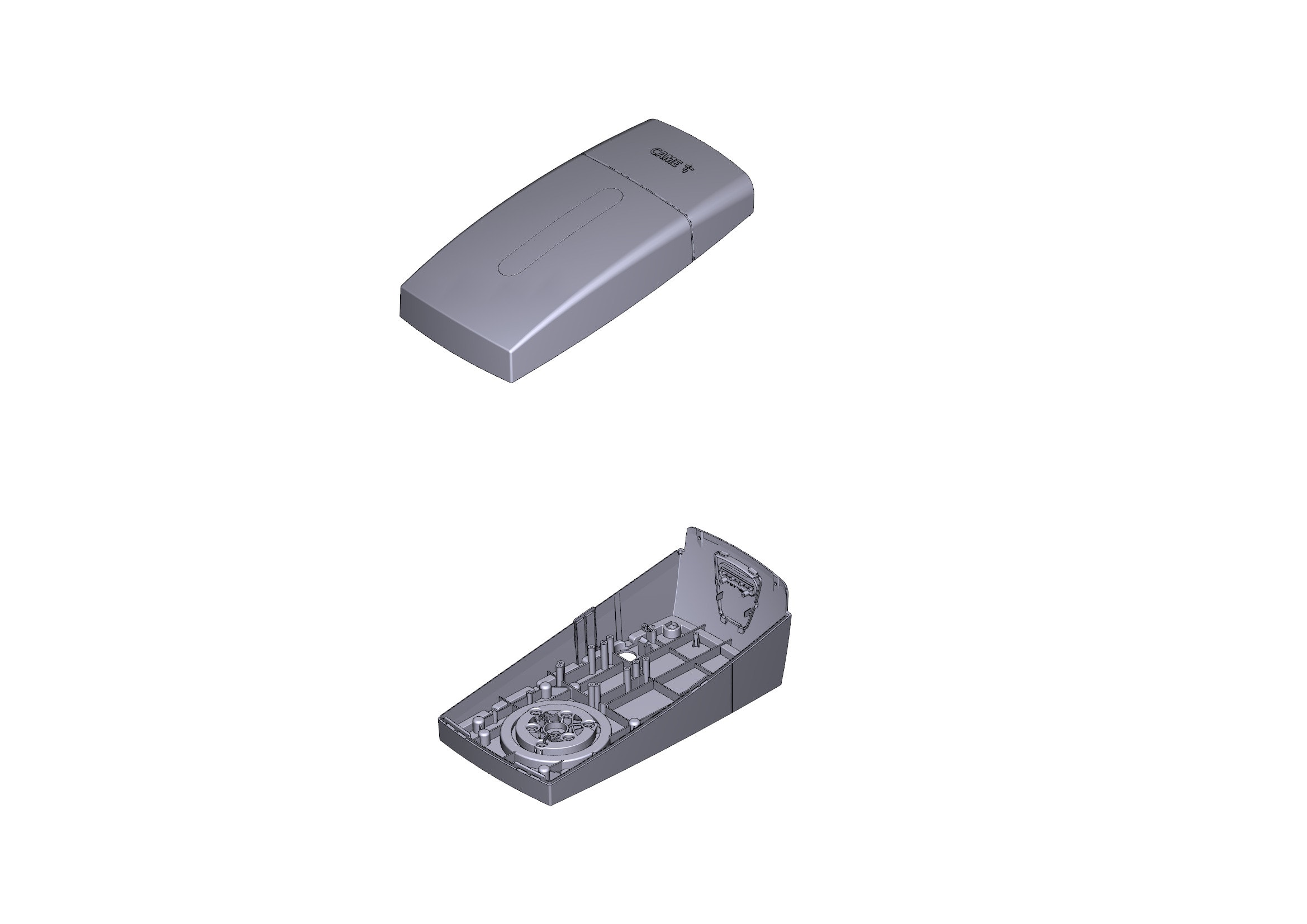 CAME - Coperchio e base per motoriduttore versione 06-08.