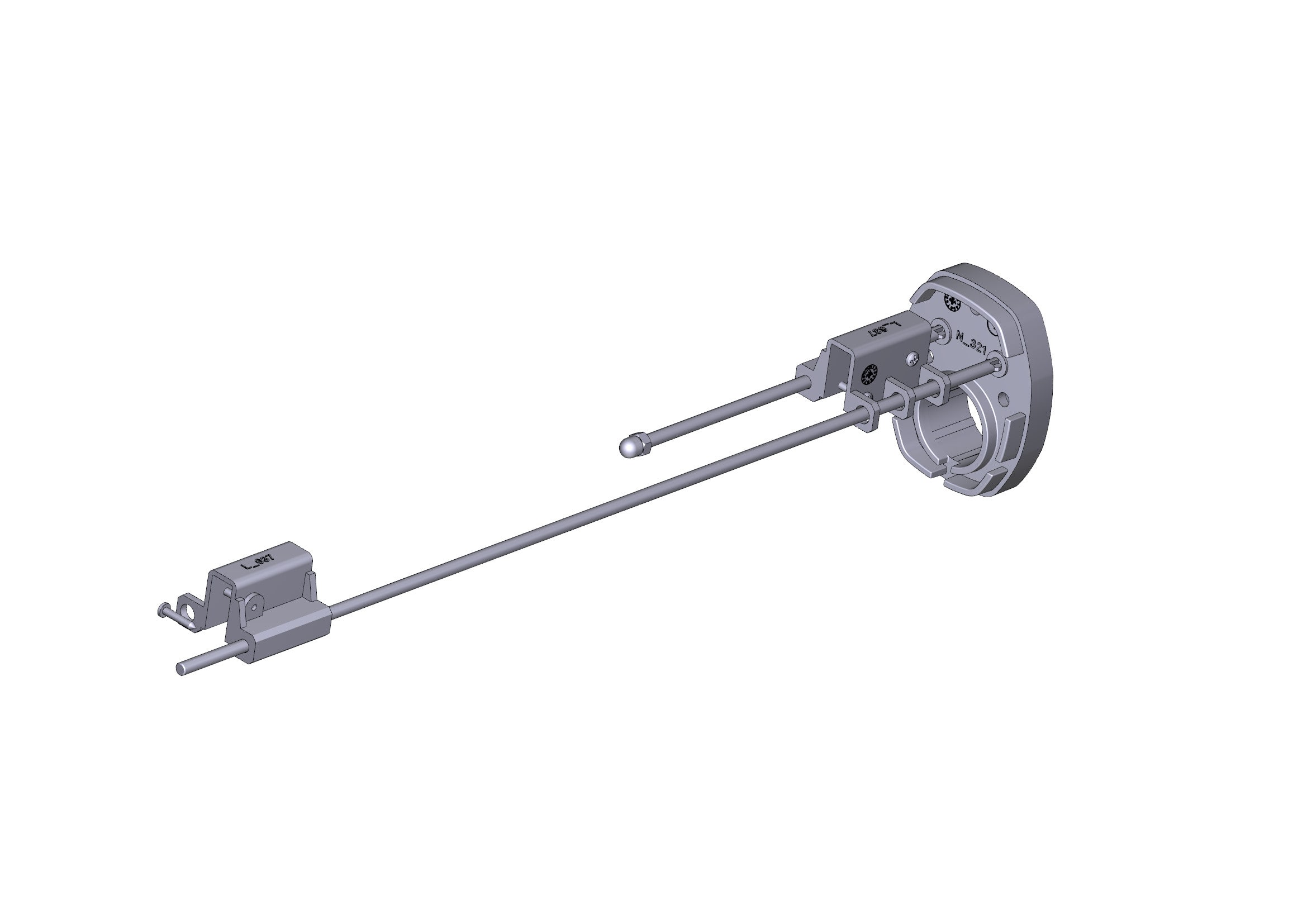 CAME - Gruppo finecorsa ATS30, dispositivo affidabile per il controllo movimento.