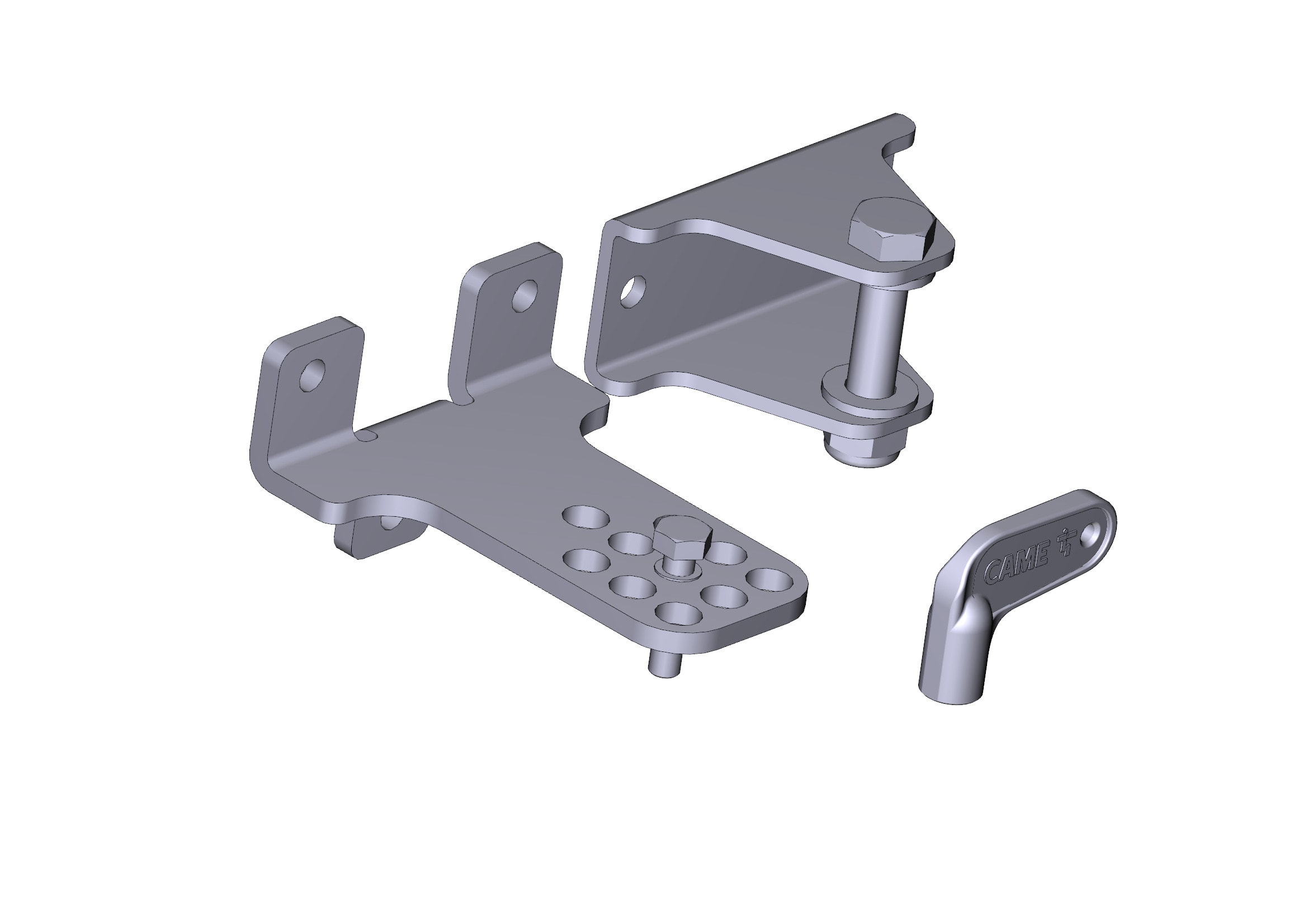 CAME - Scatola accessori ATS30-50 per motoriduttore telescopico.