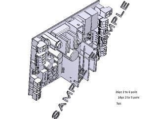 CAME - Scheda ZLB24SA - ZLB24SR.
