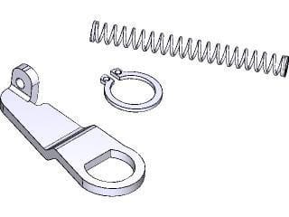 CAME - Particolari sblocco cordino ATS 2pz.