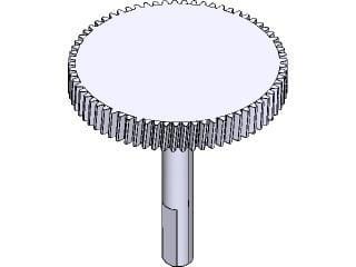 CAME - ALBERO LENTO VER10DMS V1 88001-0338