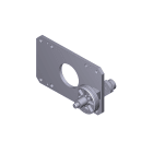 CAME - Attacco asta G3755DX - Soluzione affidabile per fissare saldamente l'asta G3755DX.