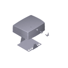 CAME - Coperchio serratura GPX40 per barriera. 88003-0043