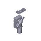 CAME - Kit riduttore Z32 G4040EZT + scheda per barriera.