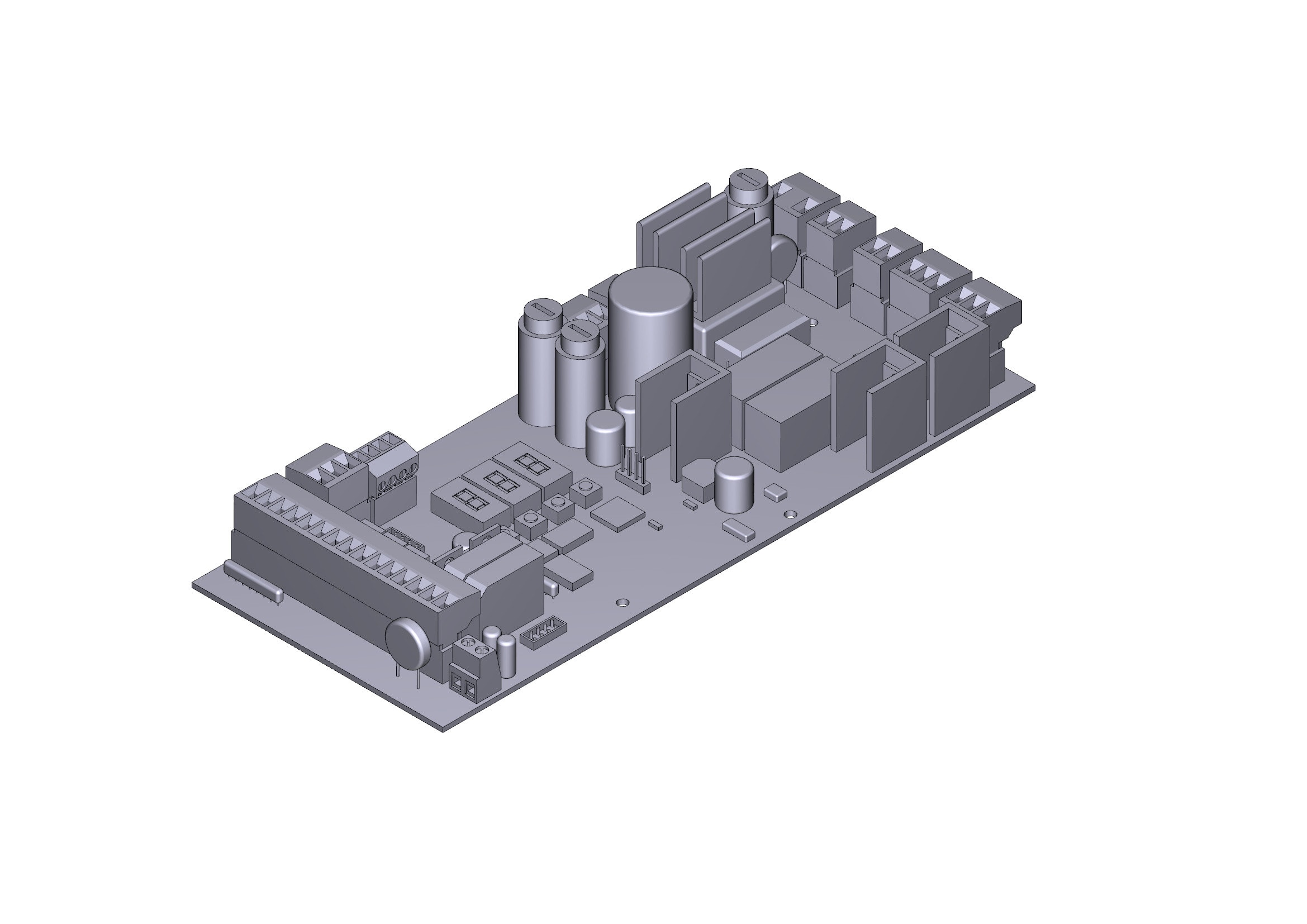 CAME - Scheda elettronica barriera 24v ZL38C G12000 control board.